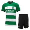 Conjunto (Camiseta+Pantalón Corto) Sporting CP Primera Equipación 23-24 - Niño